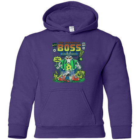 Sweatshirts Purple / YS The Horrible Boss Youth Hoodie