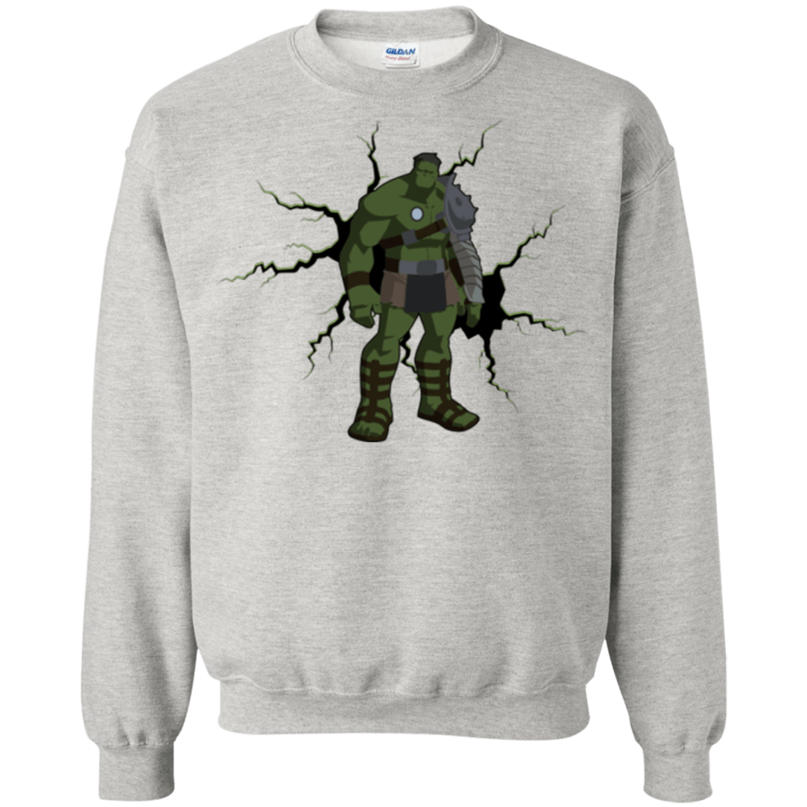 Sweatshirts Ash / Small The Hulk Crewneck Sweatshirt