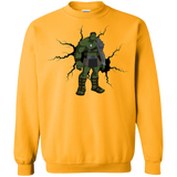 Sweatshirts Gold / Small The Hulk Crewneck Sweatshirt