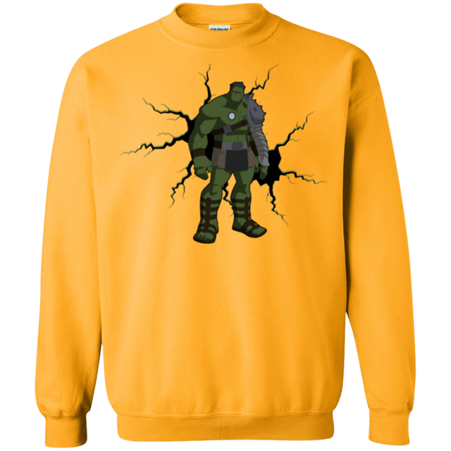 Sweatshirts Gold / Small The Hulk Crewneck Sweatshirt