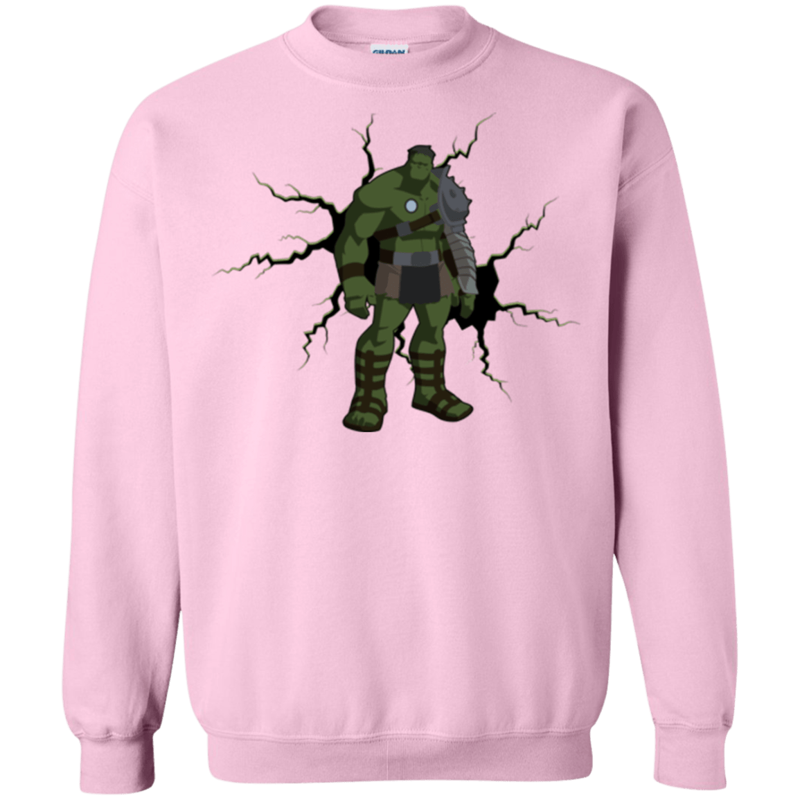 Sweatshirts Light Pink / Small The Hulk Crewneck Sweatshirt