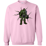 Sweatshirts Light Pink / Small The Hulk Crewneck Sweatshirt