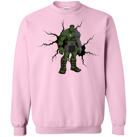 Sweatshirts Light Pink / Small The Hulk Crewneck Sweatshirt