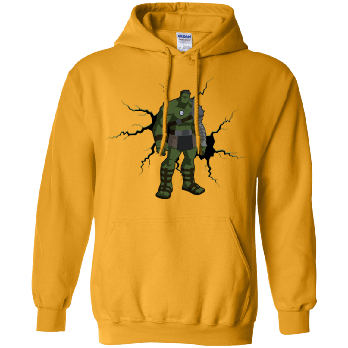 Sweatshirts Gold / Small The Hulk Pullover Hoodie