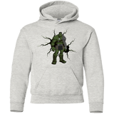 Sweatshirts Ash / YS The Hulk Youth Hoodie
