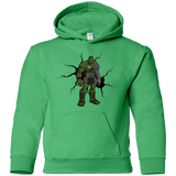 Sweatshirts Irish Green / YS The Hulk Youth Hoodie