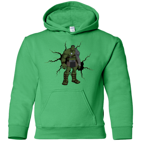 Sweatshirts Irish Green / YS The Hulk Youth Hoodie