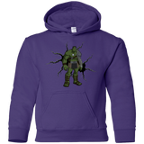 Sweatshirts Purple / YS The Hulk Youth Hoodie