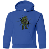 Sweatshirts Royal / YS The Hulk Youth Hoodie