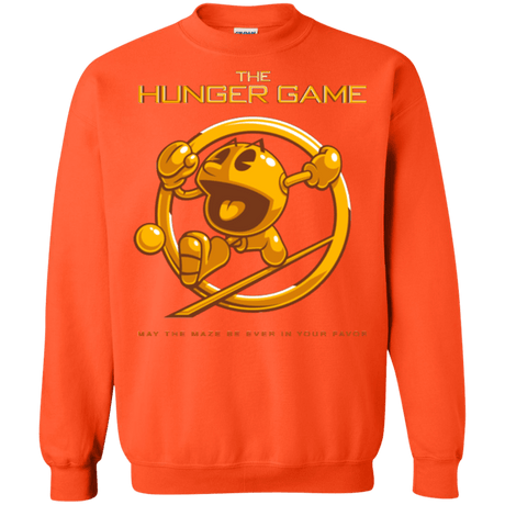Sweatshirts Orange / Small The Hunger Game Crewneck Sweatshirt