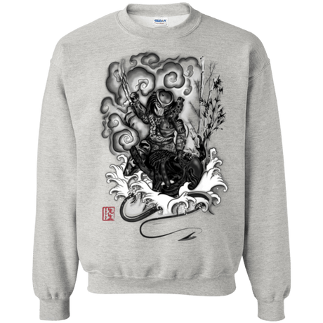 Sweatshirts Ash / Small The hunter and the demon Crewneck Sweatshirt