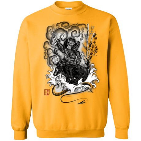 Sweatshirts Gold / Small The hunter and the demon Crewneck Sweatshirt