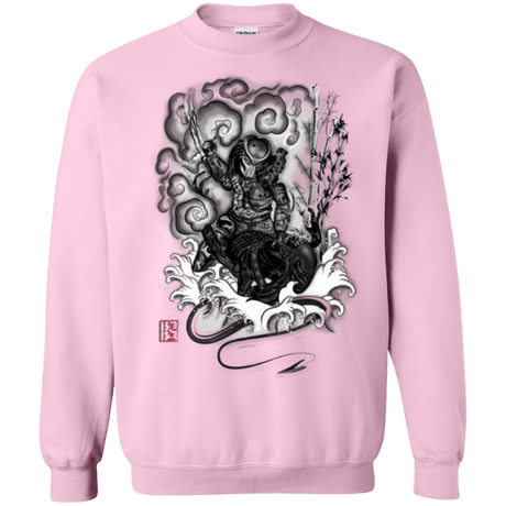 Sweatshirts Light Pink / Small The hunter and the demon Crewneck Sweatshirt