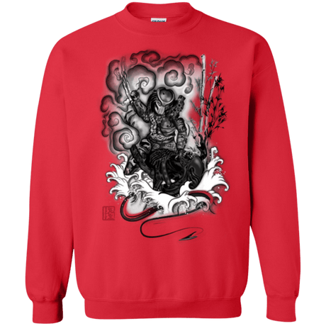 Sweatshirts Red / Small The hunter and the demon Crewneck Sweatshirt