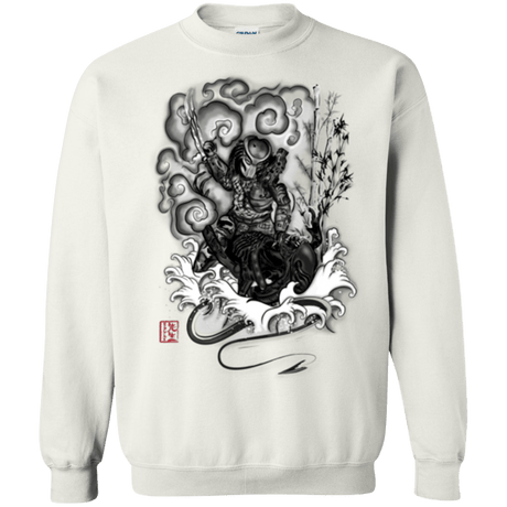 Sweatshirts White / Small The hunter and the demon Crewneck Sweatshirt