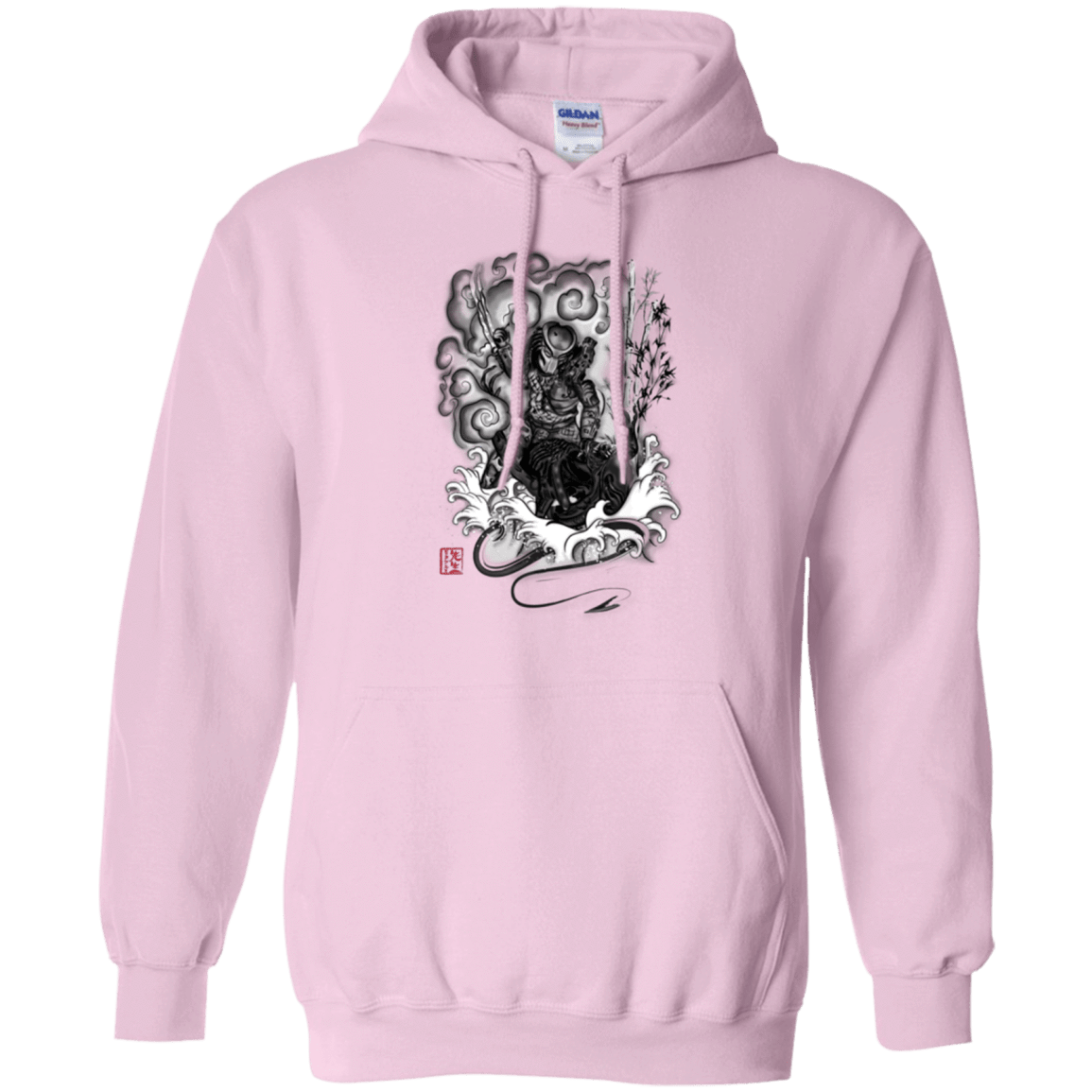 Sweatshirts Light Pink / Small The hunter and the demon Pullover Hoodie