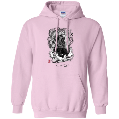 Sweatshirts Light Pink / Small The hunter and the demon Pullover Hoodie