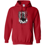 Sweatshirts Red / Small The hunter and the demon Pullover Hoodie