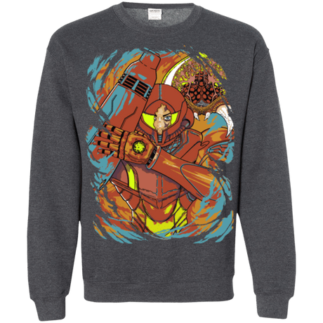 Sweatshirts Dark Heather / Small The Huntress Crewneck Sweatshirt