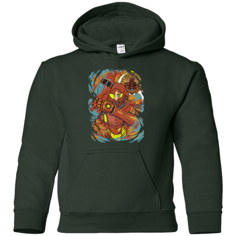 Sweatshirts Forest Green / YS The Huntress Youth Hoodie