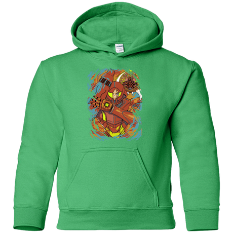 Sweatshirts Irish Green / YS The Huntress Youth Hoodie