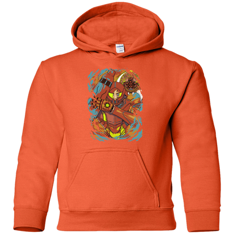 Sweatshirts Orange / YS The Huntress Youth Hoodie
