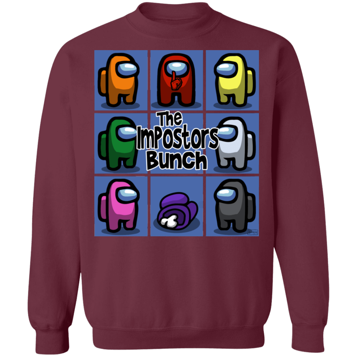 Sweatshirts Maroon / S The Impostors Bunch Crewneck Sweatshirt