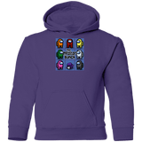 Sweatshirts Purple / YS The Impostors Bunch Youth Hoodie