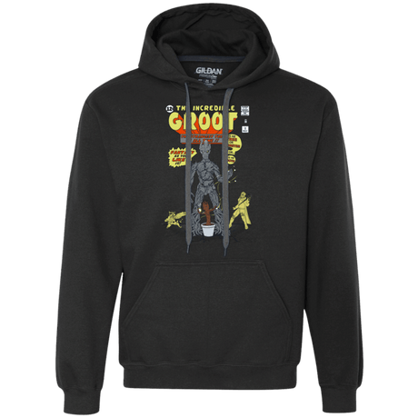 Sweatshirts Black / Small The Incredible Groot Premium Fleece Hoodie