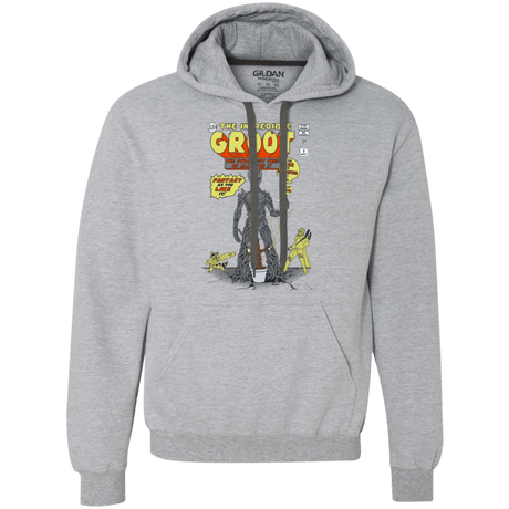 Sweatshirts Sport Grey / Small The Incredible Groot Premium Fleece Hoodie