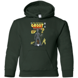 Sweatshirts Forest Green / YS The Incredible Groot Youth Hoodie
