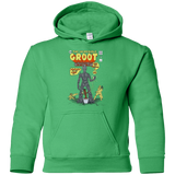 Sweatshirts Irish Green / YS The Incredible Groot Youth Hoodie