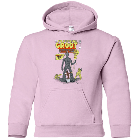 Sweatshirts Light Pink / YS The Incredible Groot Youth Hoodie