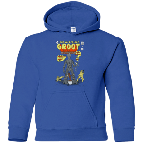 Sweatshirts Royal / YS The Incredible Groot Youth Hoodie