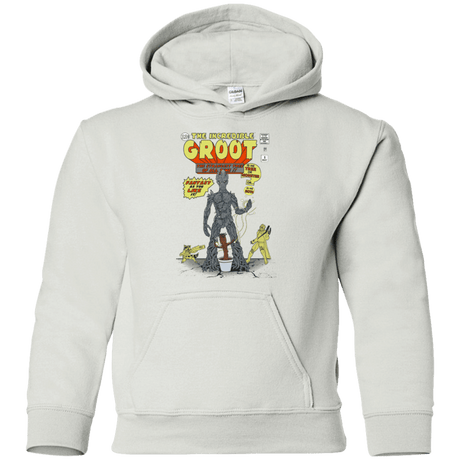 Sweatshirts White / YS The Incredible Groot Youth Hoodie