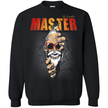 Sweatshirts Black / Small The Incredible Master Crewneck Sweatshirt