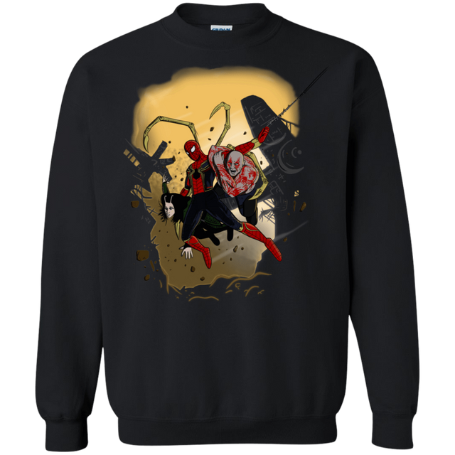 Sweatshirts Black / S The Infinity Spiderman Crewneck Sweatshirt