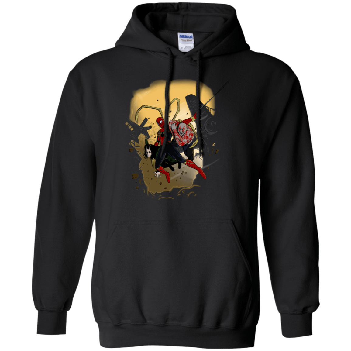 Sweatshirts Black / S The Infinity Spiderman Pullover Hoodie