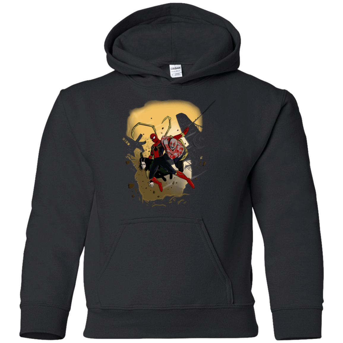 Sweatshirts Black / YS The Infinity Spiderman Youth Hoodie