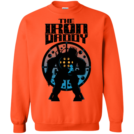 Sweatshirts Orange / Small The Iron Daddy Crewneck Sweatshirt