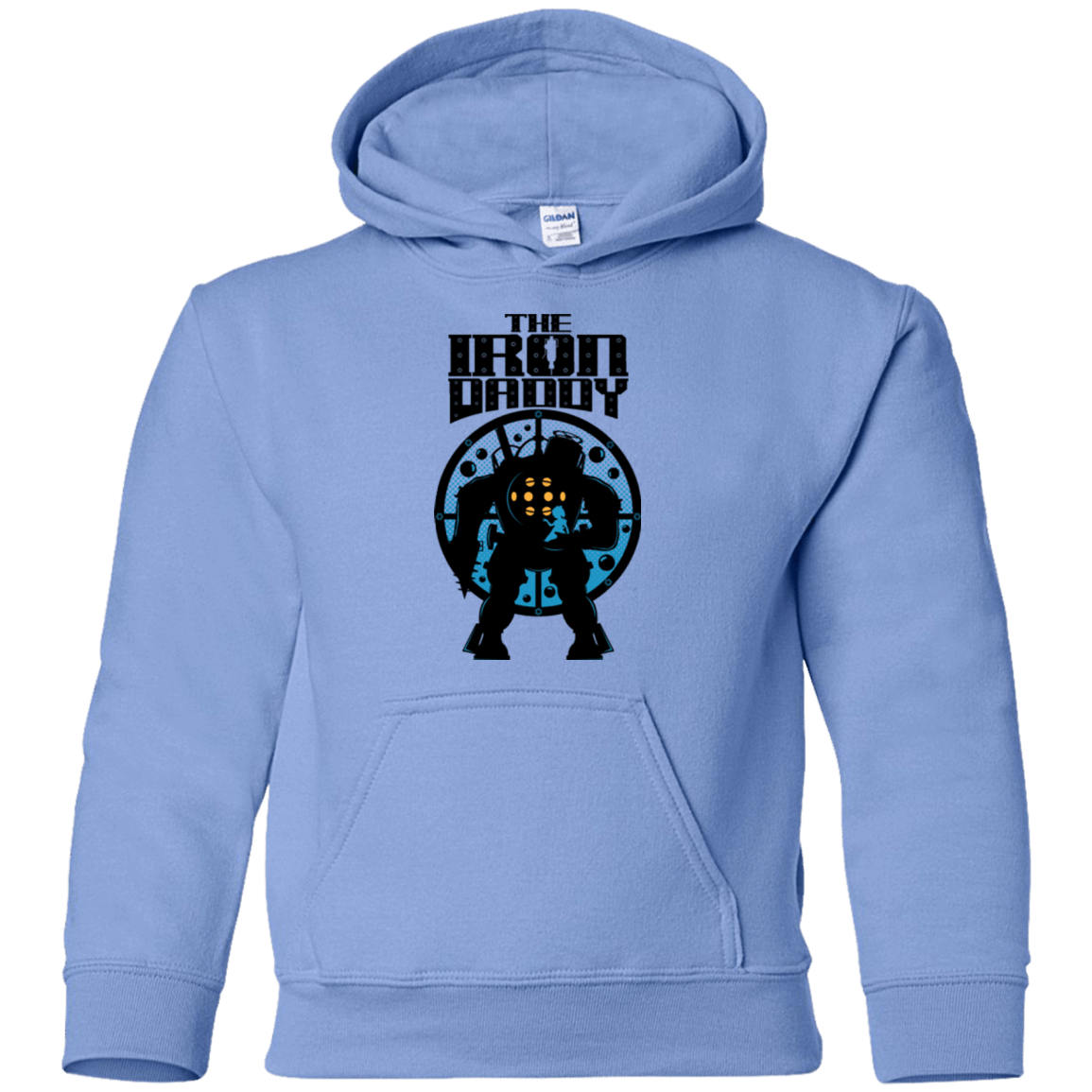 Sweatshirts Carolina Blue / YS The Iron Daddy Youth Hoodie