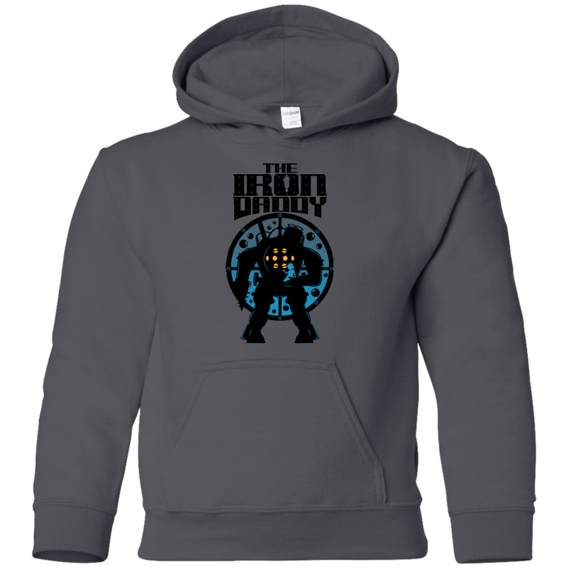 Sweatshirts Charcoal / YS The Iron Daddy Youth Hoodie