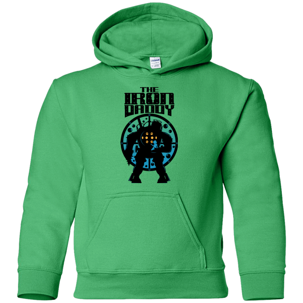 Sweatshirts Irish Green / YS The Iron Daddy Youth Hoodie