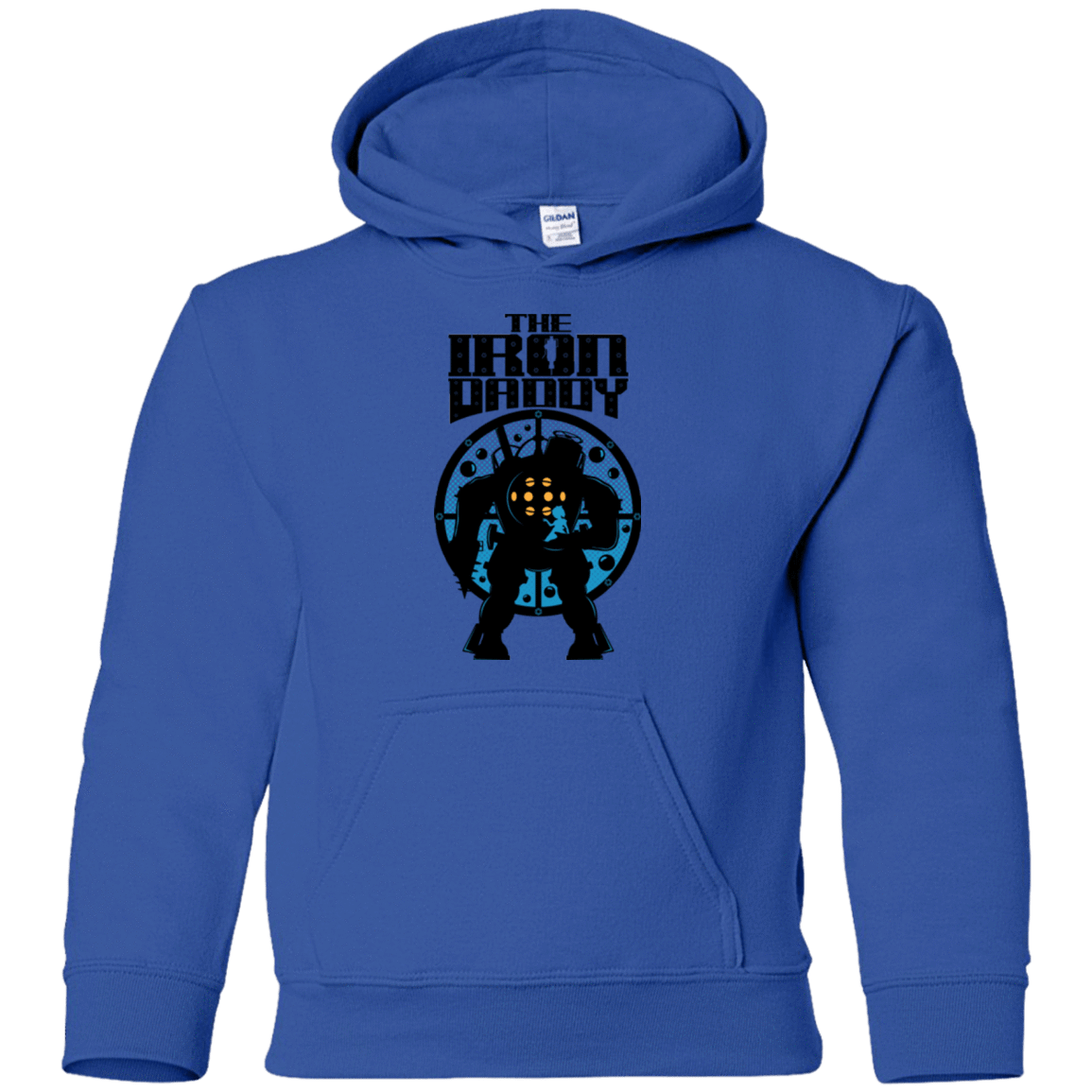 Sweatshirts Royal / YS The Iron Daddy Youth Hoodie