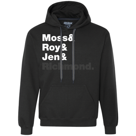 Sweatshirts Black / S The IT Crowd Staff Premium Fleece Hoodie