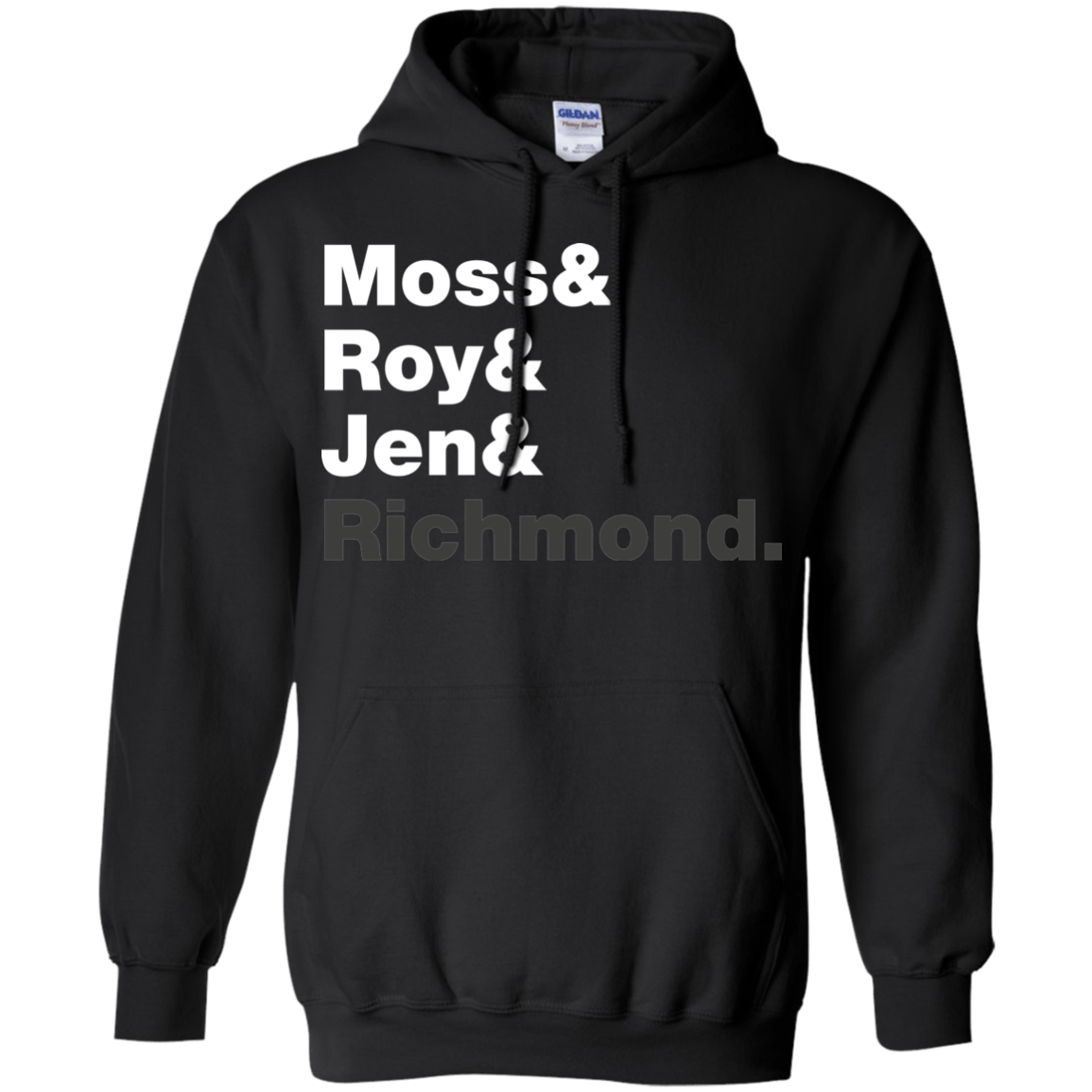Sweatshirts Black / S The IT Crowd Staff Pullover Hoodie