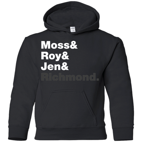 Sweatshirts Black / YS The IT Crowd Staff Youth Hoodie