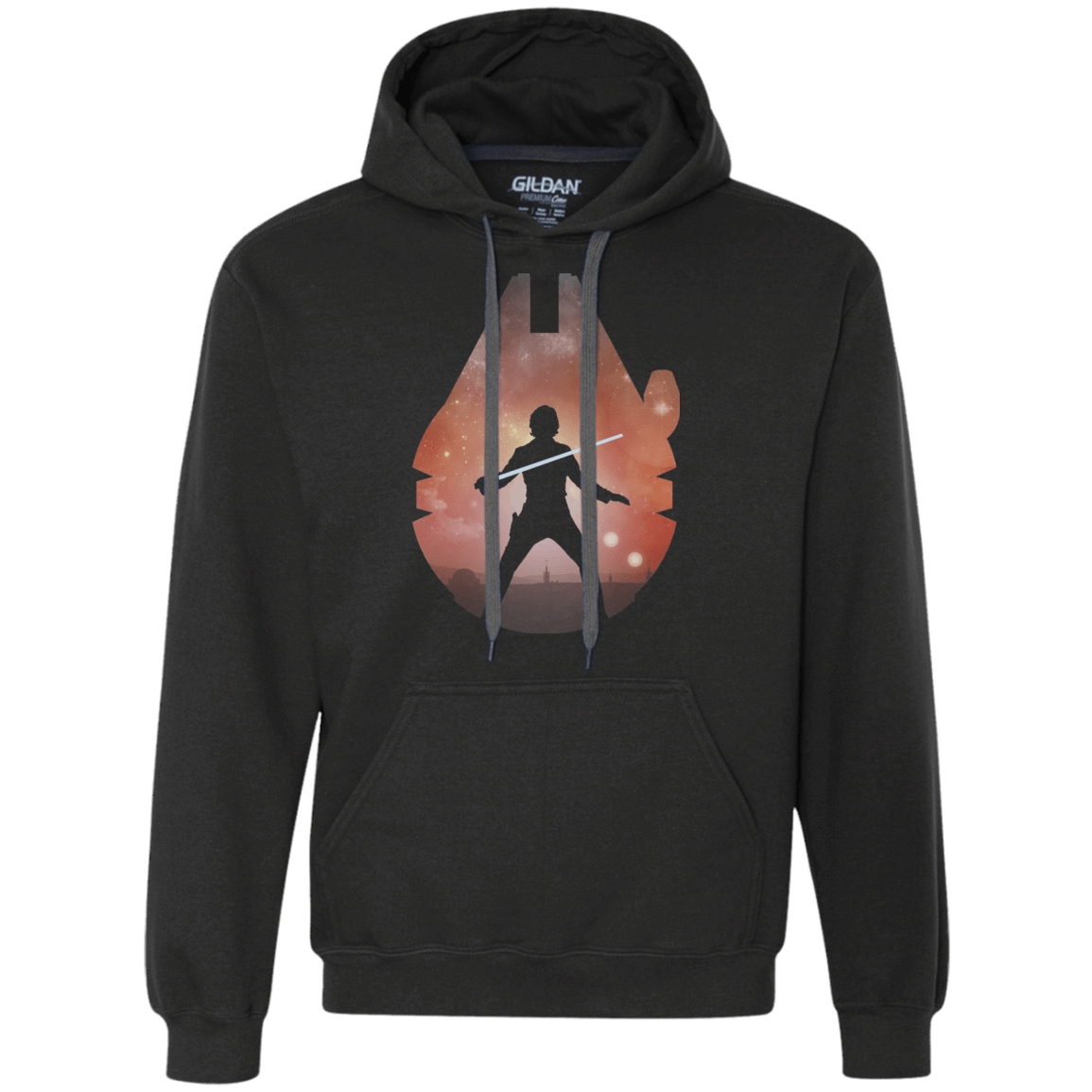Sweatshirts Black / S The Jedi Premium Fleece Hoodie