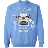 Sweatshirts Carolina Blue / Small The King of Typewriters Crewneck Sweatshirt
