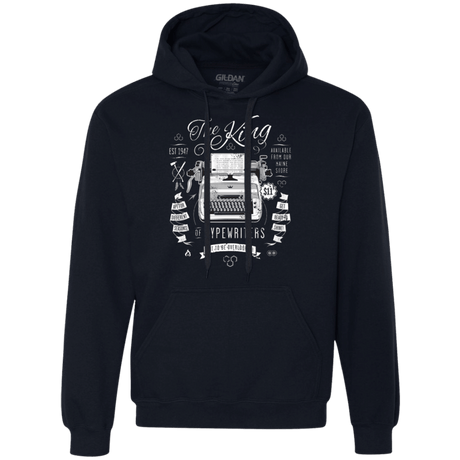 Sweatshirts Navy / Small The King of Typewriters Premium Fleece Hoodie